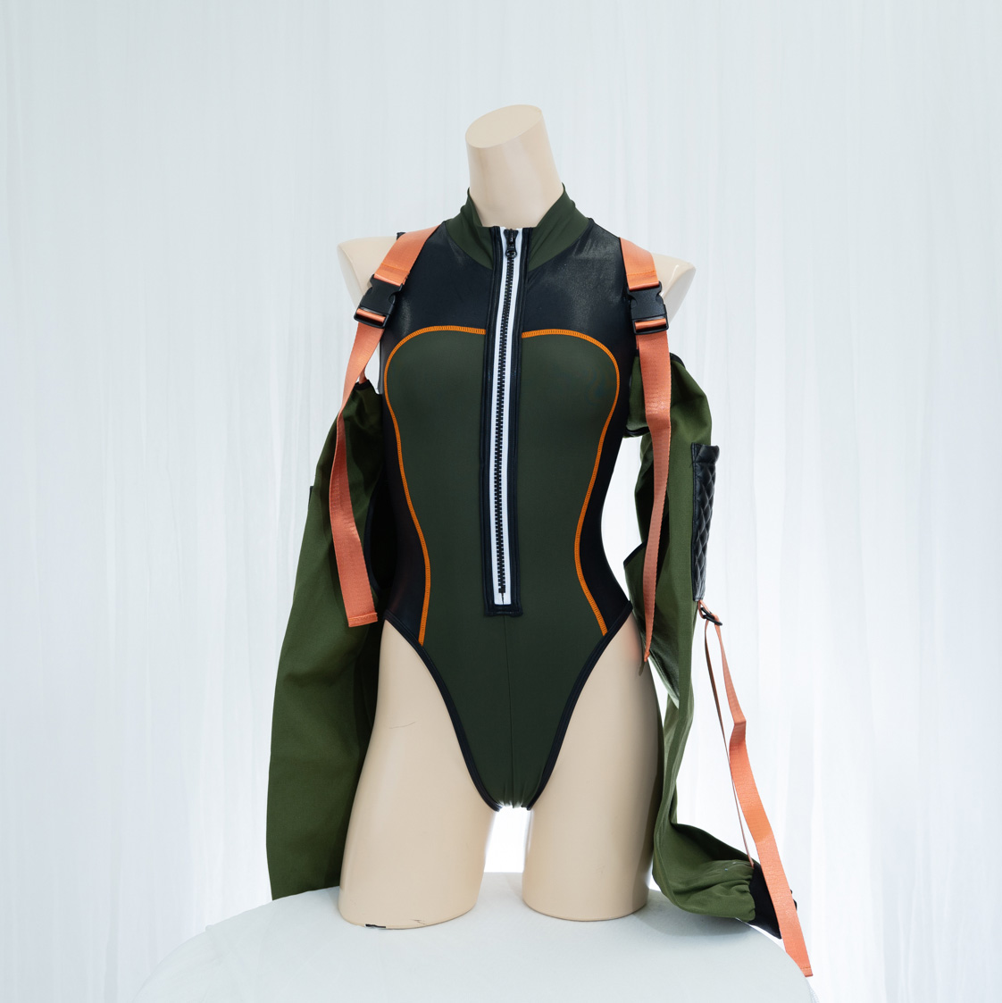 フルセットM企画　クラゲ競泳水着　コスチューム水色 水着 | EMUPROJECT