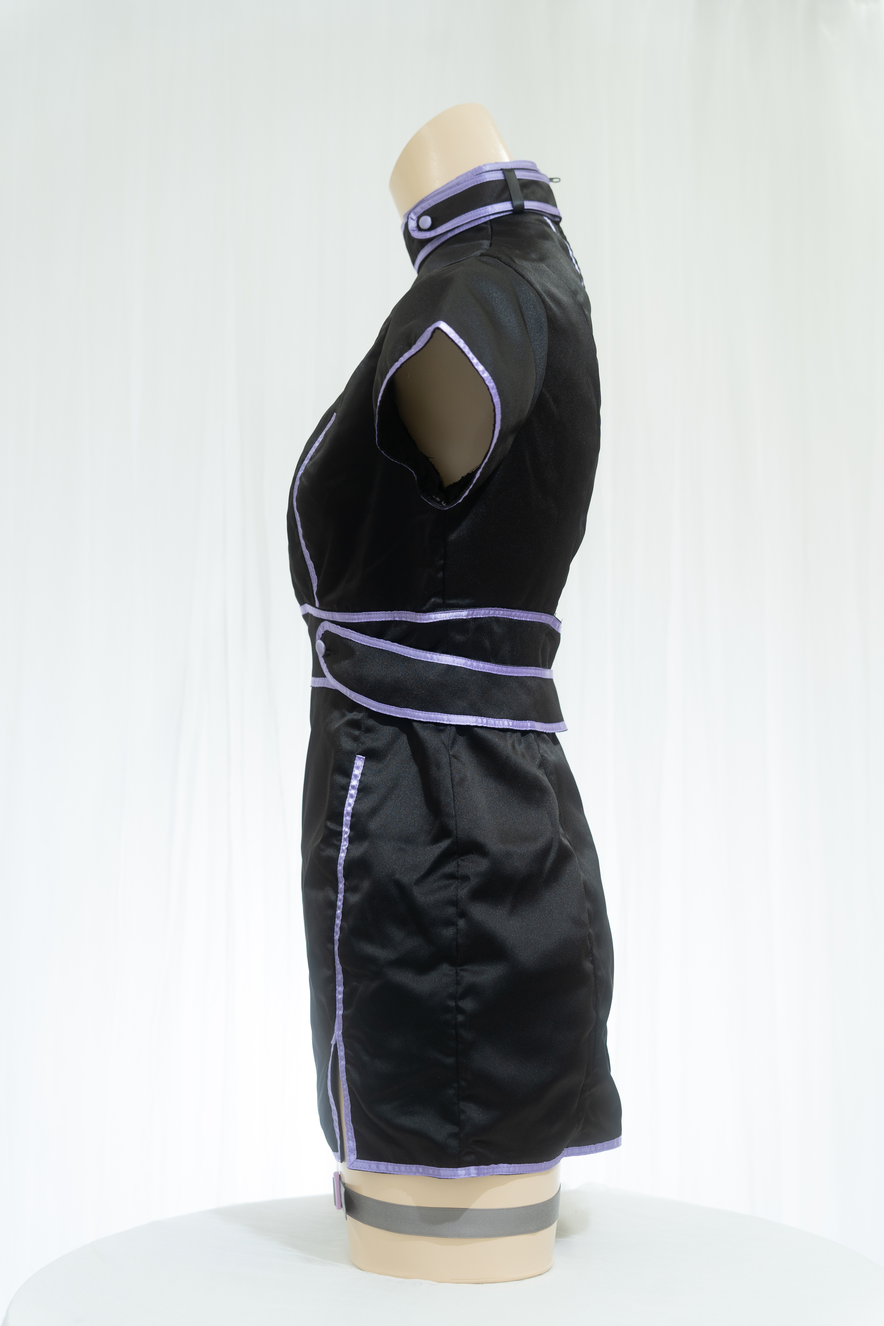 D0064 ハートカットサイバー ブラックナース （パープル×ブラック